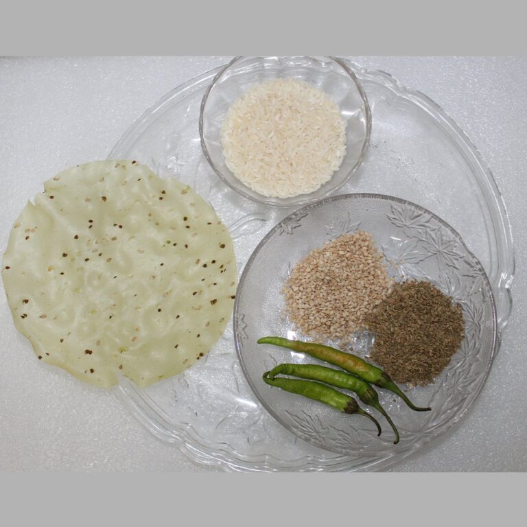 સારેવડા ખીચીયા પાપડ(ટ્રાયલ પેક 20pcs)-સ્વાદ અને તંદુરસ્તી સાથે ભરપૂર, દરેક બાઇટમાં તીખાશ અને તાકાત!