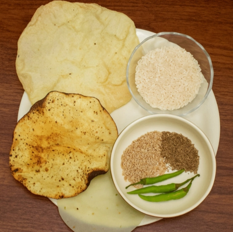 સારેવડા ખીચીયા પાપડ(ટ્રાયલ પેક 20pcs)-સ્વાદ અને તંદુરસ્તી સાથે ભરપૂર, દરેક બાઇટમાં તીખાશ અને તાકાત!