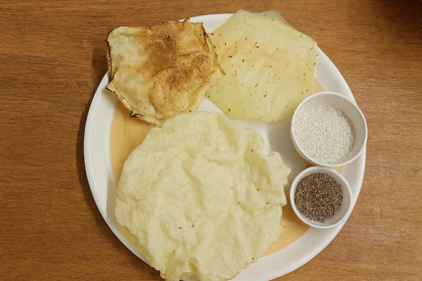 ચોખા – જીરા ખીચીયા પાપડ (70pcs)-“મમ્મી જેવો સ્વાદ, તંદુરસ્તી સાથે આનંદ!”