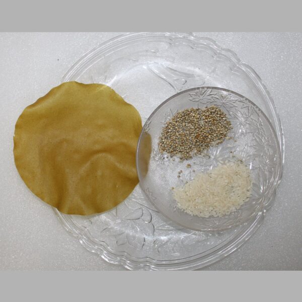 Chokha-Bajro khichiya papads ( 20 pcs)-A Treasure of Health! - Image 3