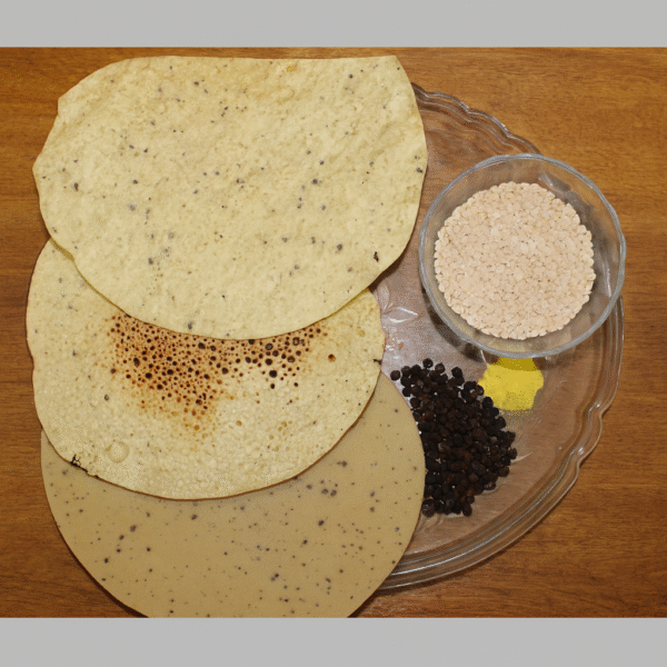 Lakhanys Premium Udad Pappads 1kg-A Crisp That Echoes Tradition