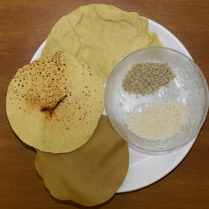 Chokha-Bajro khichiya papads ( 20 pcs)-A Treasure of Health!